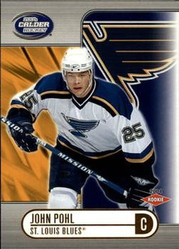#133 John Pohl - St. Louis Blues - 2003-04 Pacific Calder Hockey