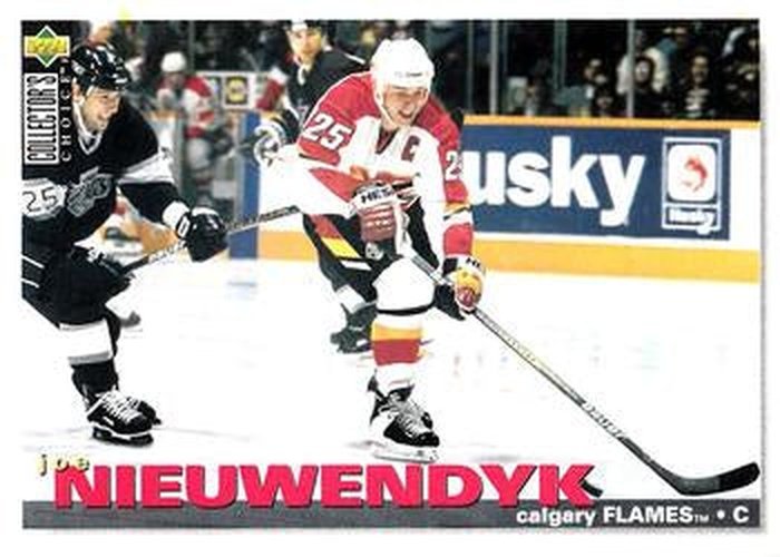 #133 Joe Nieuwendyk - Calgary Flames - 1995-96 Collector's Choice Hockey
