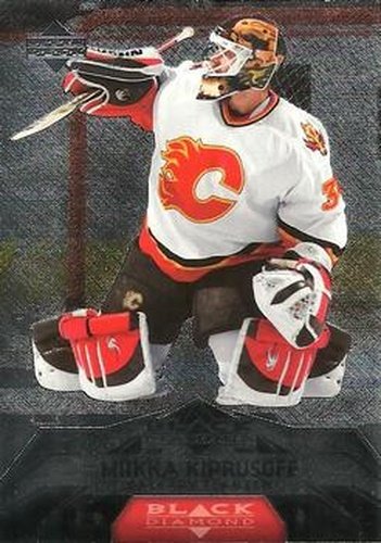 #133 Miikka Kiprusoff - Calgary Flames - 2007-08 Upper Deck Black Diamond Hockey