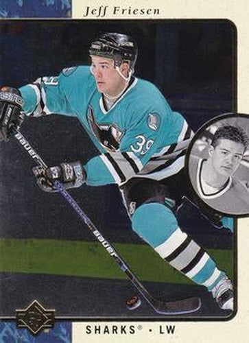 #133 Jeff Friesen - San Jose Sharks - 1995-96 SP Hockey