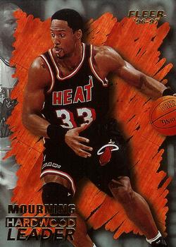 #133 Alonzo Mourning - Miami Heat - 1996-97 Fleer Basketball