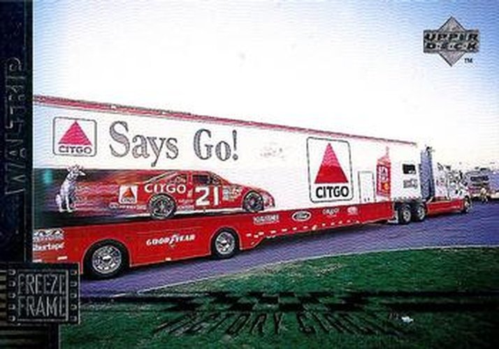 #133 Michael Waltrip - Wood Brothers Racing - 1998 Upper Deck Victory Circle Racing