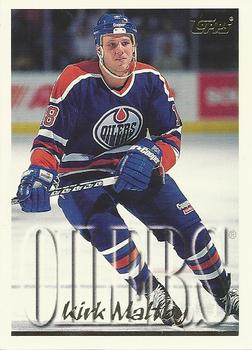 #133 Kirk Maltby - Edmonton Oilers - 1995-96 Topps Hockey