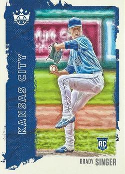 #133 Brady Singer - Kansas City Royals - 2021 Panini Diamond Kings Baseball