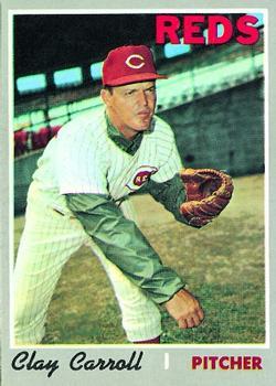 #133 Clay Carroll - Cincinnati Reds - 1970 Topps Baseball