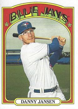 #133 Danny Jansen - Toronto Blue Jays - 2021 Topps Heritage Baseball