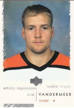 #133 Jim Vandermeer - Philadelphia Flyers - 2002-03 UD Artistic Impressions Hockey