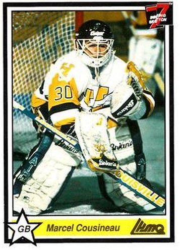 #133 Marcel Cousineau - Beauport Harfangs - 1990-91 7th Inning Sketch QMJHL Hockey