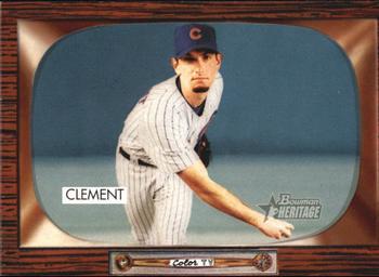 #133 Matt Clement - Chicago Cubs - 2004 Bowman Heritage Baseball