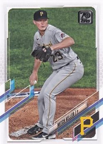 #133 Mitch Keller - Pittsburgh Pirates - 2021 Topps Baseball