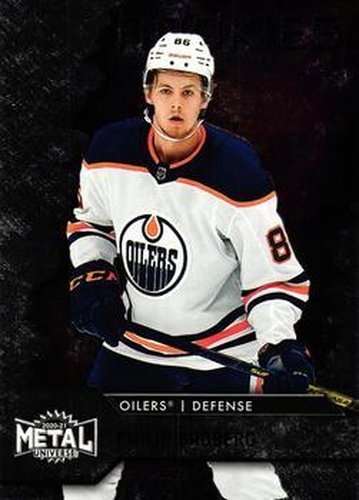 #133 Philip Broberg - Edmonton Oilers - 2020-21 Skybox Metal Universe Hockey