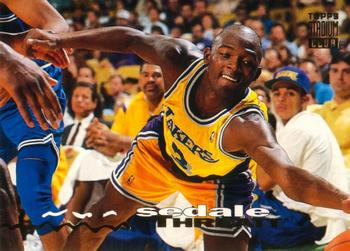 #133 Sedale Threatt - Los Angeles Lakers - 1993-94 Stadium Club Basketball