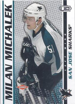 #133 Milan Michalek - San Jose Sharks - 2003-04 Pacific Heads Up Hockey