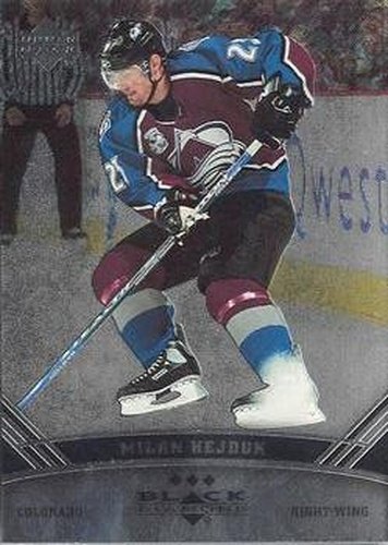 #133 Milan Hejduk - Colorado Avalanche - 2006-07 Upper Deck Black Diamond Hockey
