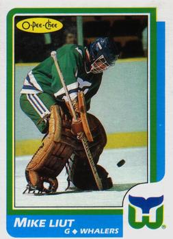 #133 Mike Liut - Hartford Whalers - 1986-87 O-Pee-Chee Hockey
