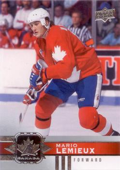 #133 Mario Lemieux - Canada - 2017-18 Upper Deck Canadian Tire Team Canada Hockey