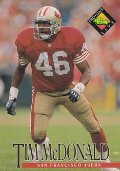 134 Tim McDonald - San Francisco 49ers - 1994 Pro Line Live