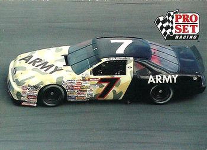 #134 Alan Kulwicki Army Car - AK Racing - 1991 Pro Set Racing