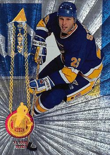 #134 Peter Stastny - St. Louis Blues - 1994-95 Pinnacle Hockey - Rink Collection