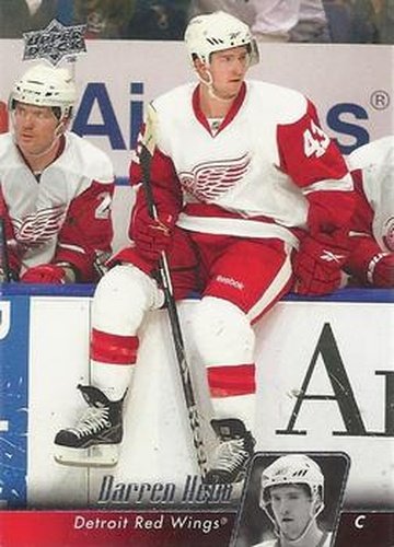 #134 Darren Helm - Detroit Red Wings - 2010-11 Upper Deck Hockey