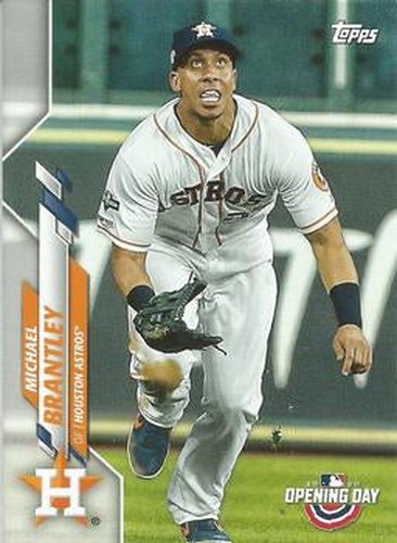 #134 Michael Brantley - Houston Astros - 2020 Topps Opening Day Baseball