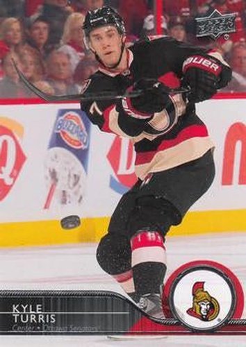 #134 Kyle Turris - Ottawa Senators - 2014-15 Upper Deck Hockey