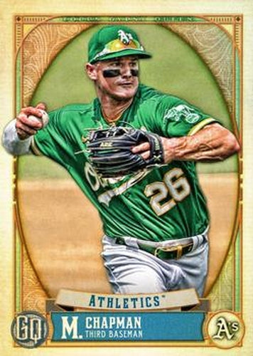 #134 Matt Chapman - Oakland Athletics - 2021 Topps Gypsy Queen Baseball