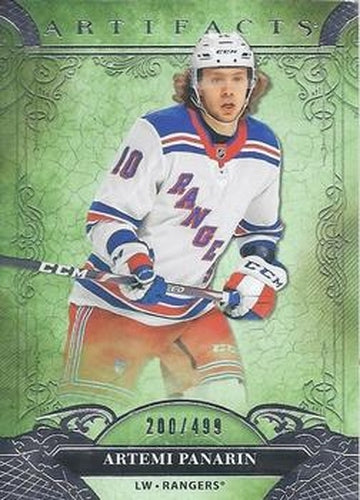 #134 Artemi Panarin - New York Rangers - 2020-21 Upper Deck Artifacts Hockey