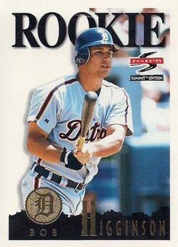 #134 Bobby Higginson - Detroit Tigers - 1995 Summit Baseball