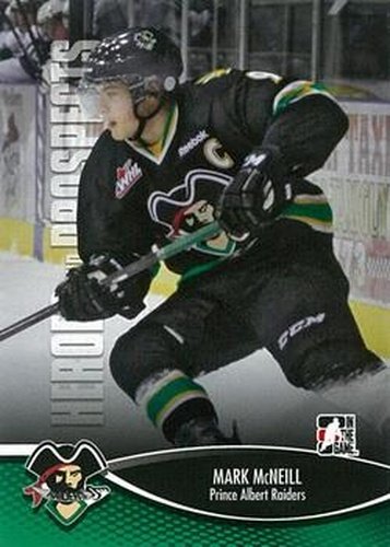 #134 Mark McNeill - Prince Albert Raiders - 2012-13 In The Game Heroes and Prospects Hockey