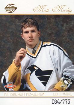 #134 Matt Murley - Pittsburgh Penguins - 2003-04 Pacific Supreme Hockey