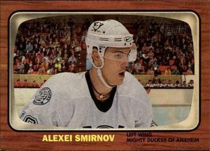 #134 Alexei Smirnov - Anaheim Mighty Ducks - 2002-03 Topps Heritage Hockey