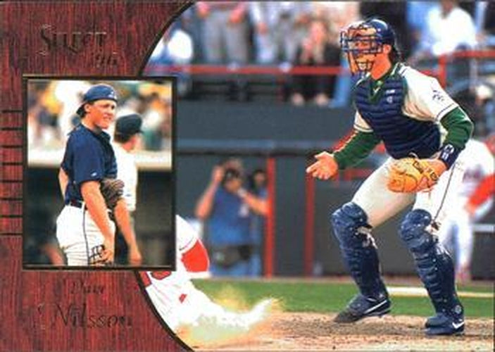 #134 Dave Nilsson - Milwaukee Brewers - 1996 Select Baseball