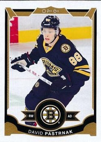 #134 David Pastrnak - Boston Bruins - 2015-16 O-Pee-Chee Hockey