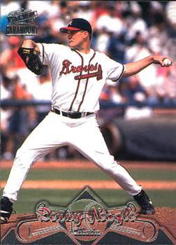 #134 Denny Neagle - Atlanta Braves - 1998 Pacific Paramount Baseball