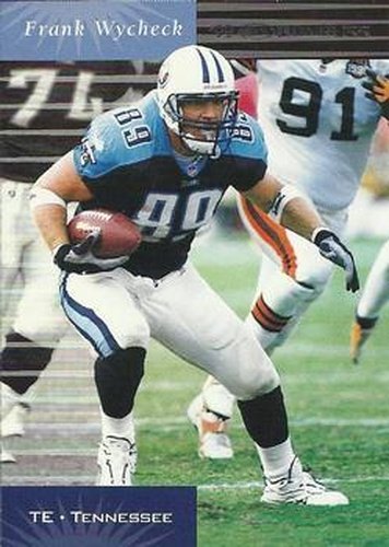 #134 Frank Wycheck - Tennessee Titans - 1999 Donruss Football
