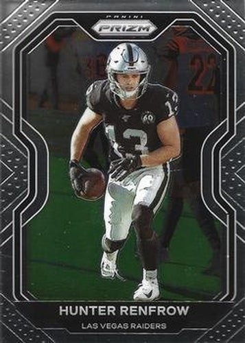 #134 Hunter Renfrow - Las Vegas Raiders - 2020 Panini Prizm Football