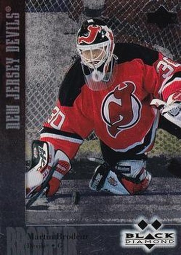 #134 Martin Brodeur - New Jersey Devils - 1996-97 Upper Deck Black Diamond Hockey