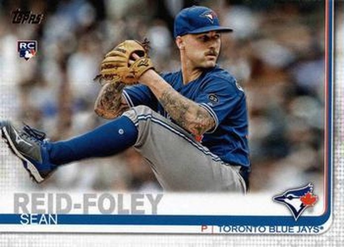 #134 Sean Reid-Foley - Toronto Blue Jays - 2019 Topps Baseball