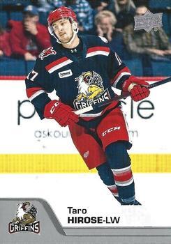 #134 Taro Hirose - Grand Rapids Griffins - 2020-21 Upper Deck AHL Hockey