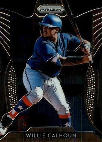 #134 Willie Calhoun - Texas Rangers - 2019 Panini Prizm Baseball