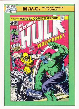 #134 Incredible Hulk #181 - 1990 Impel Marvel Universe