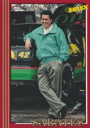 #134 Felix Sabates - SABCO Racing - 1992 Maxx Racing