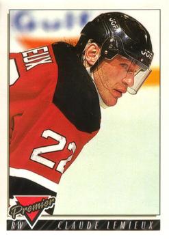 #134 Claude Lemieux - New Jersey Devils - 1993-94 O-Pee-Chee Premier Hockey