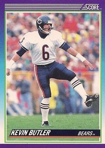 #134 Kevin Butler - Chicago Bears - 1990 Score Football