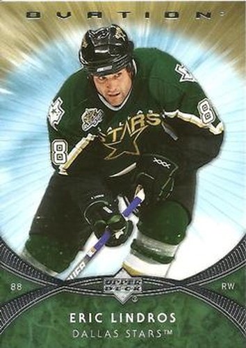 #135 Eric Lindros - Eric Lindros - 2007-08 Upper Deck Ovation Hockey