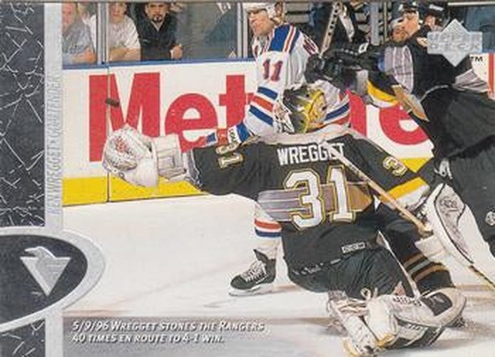 #135 Ken Wregget - Pittsburgh Penguins - 1996-97 Upper Deck Hockey