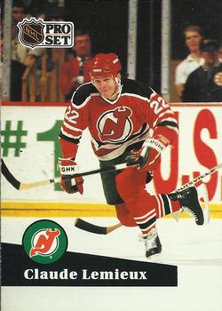 #135 Claude Lemieux - 1991-92 Pro Set Hockey