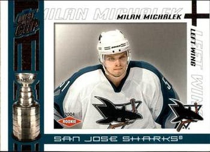 #135 Milan Michalek - San Jose Sharks - 2003-04 Pacific Quest for the Cup Hockey