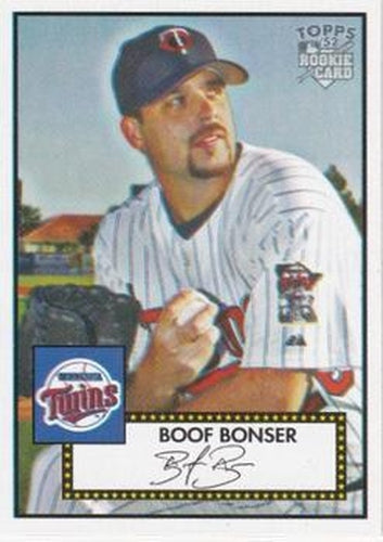#135 Boof Bonser - Minnesota Twins - 2006 Topps 1952 Edition Baseball